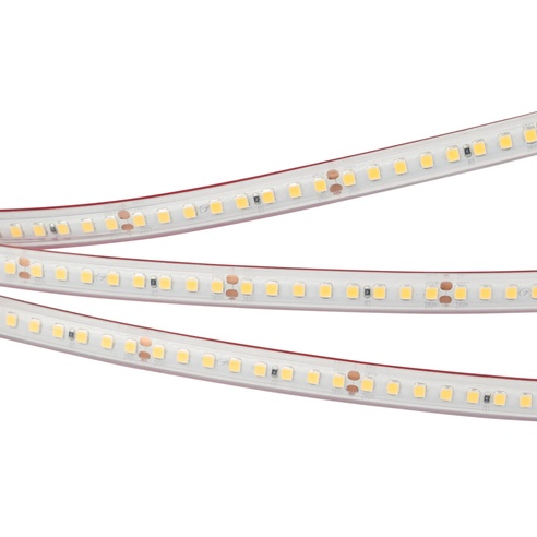 Лента светодиодная RTW 2-5000PS-50m 24V Day5000 2x (2835, 160 LED/m, LUX) (Arlight, 12 Вт/м, IP67)