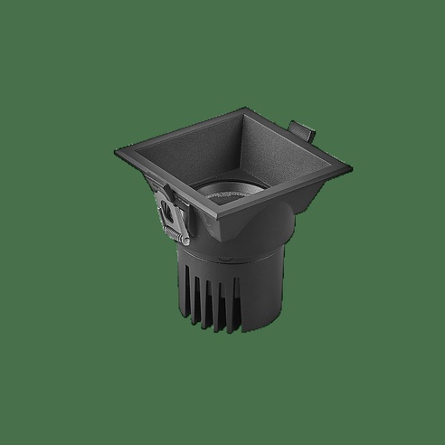 Светильник MS-FLOW-BUILT-S85x85-12W Warm3000 (BK, 38 deg, 230V) (Arlight, IP20 Металл, 5 лет)