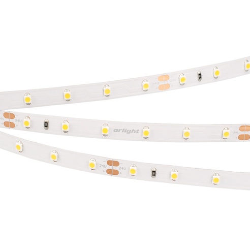 Лента светодиодная RT 2-5000 24V Warm2700 (3528, 300 LED, S-LUX) (Arlight, Открытый)