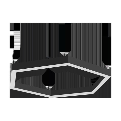 Светодиодный фигурный светильник MS-HEX-O Шестиугольник 6x250mm 30W  3000/4000/6000К