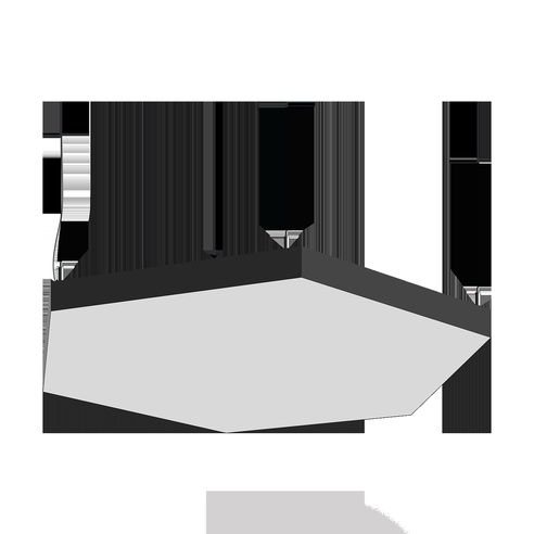 Cветодиодный фигурный светильник MS-HEX Гексагон 1500mm 240W 3000/4000/6000K