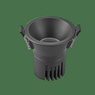 Светильник MS-FLOW-BUILT-R85-6W Warm3000 (BK, 55 deg, 230V) (Arlight, IP20 Металл, 5 лет)