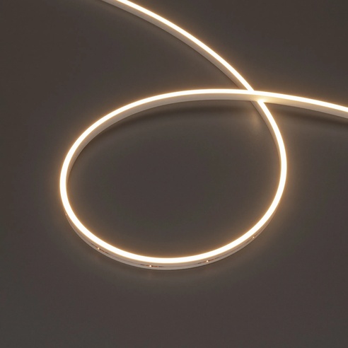 Лента светодиодная герметичная MOONLIGHT-SIDE-M196-03x06mm 24V Warm3000 (7.2 W/m, IP54, 2216, 5m, wire x2) (Arlight, Вывод прямой, 3 года)