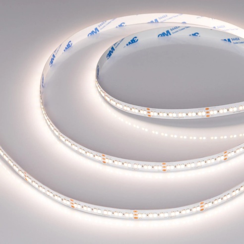 Лента светодиодная RT-A240-10mm 24V White-MIX (19.2 W/m, IP20, 3528, 5m) (Arlight, Изменяемая ЦТ)
