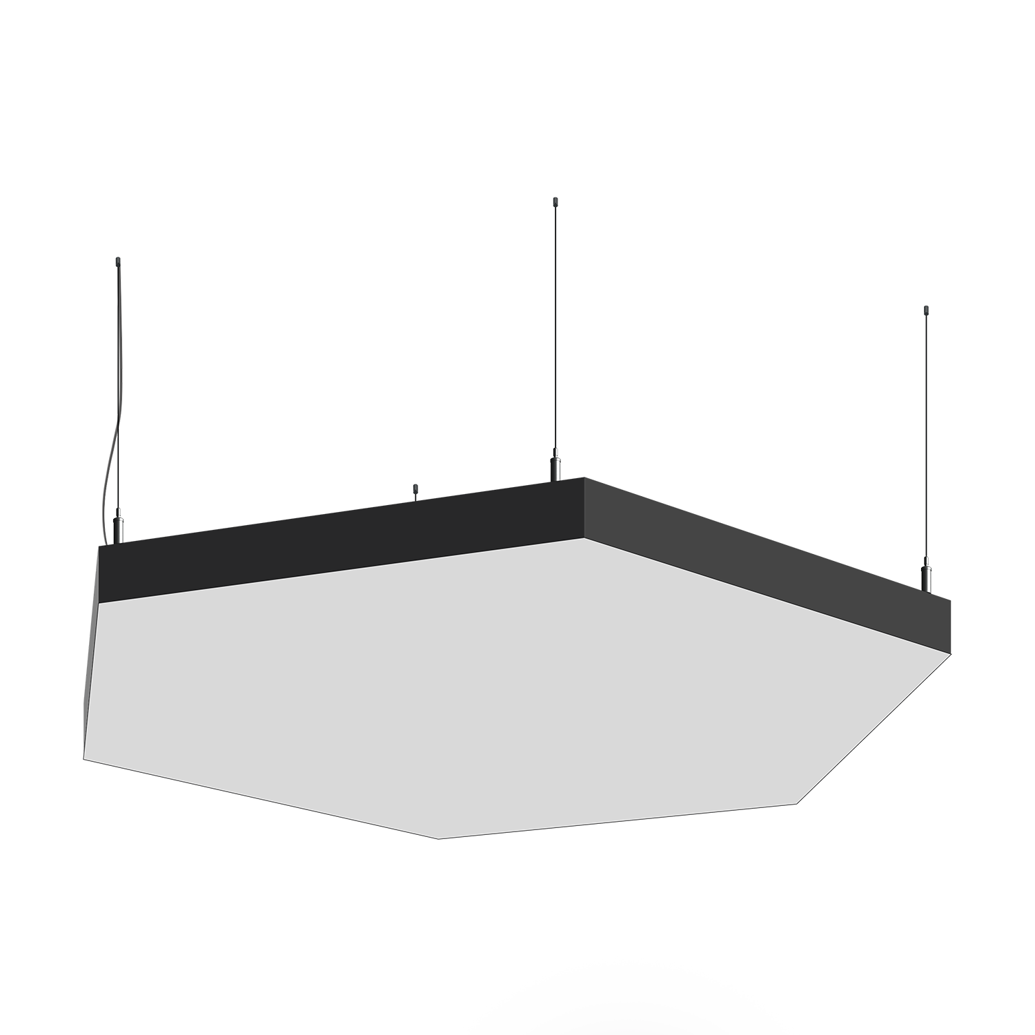 Cветодиодный фигурный светильник MS-HEX Гексагон 1100mm 140W 3000/4000/6000K