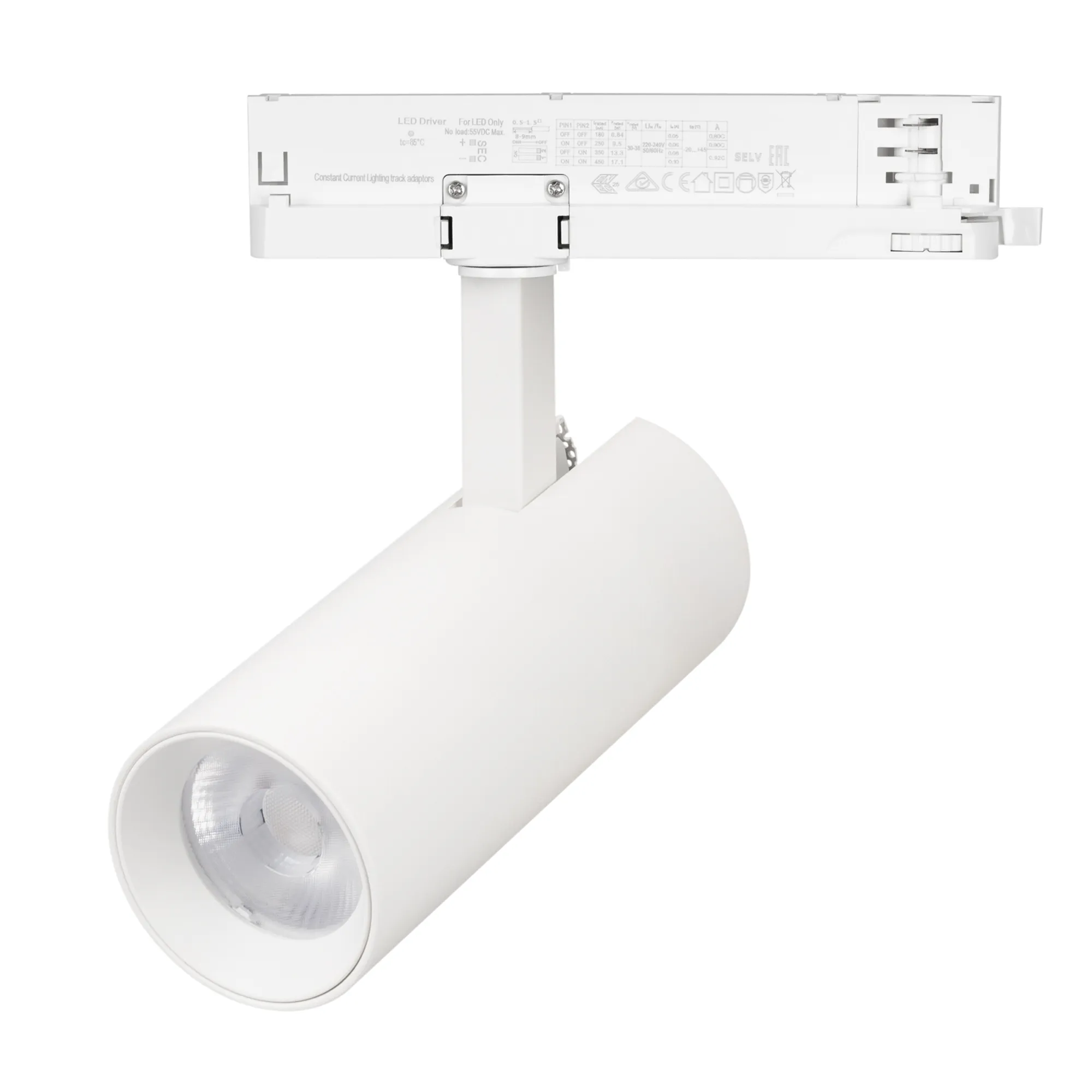 Светильник LGD-GERA-4TR-R55-10W Day4000 (WH, 24 deg, 230V, DALI) (Arlight, IP20 Металл, 5 лет)