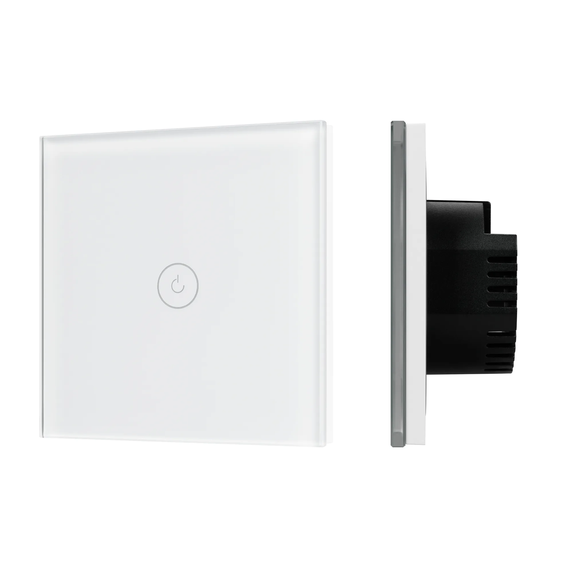 Выключатель сенсорный SWT-OMALI-S01-ZB-WH (250V, 10A, Zigbee) (Arlight, Стекло)