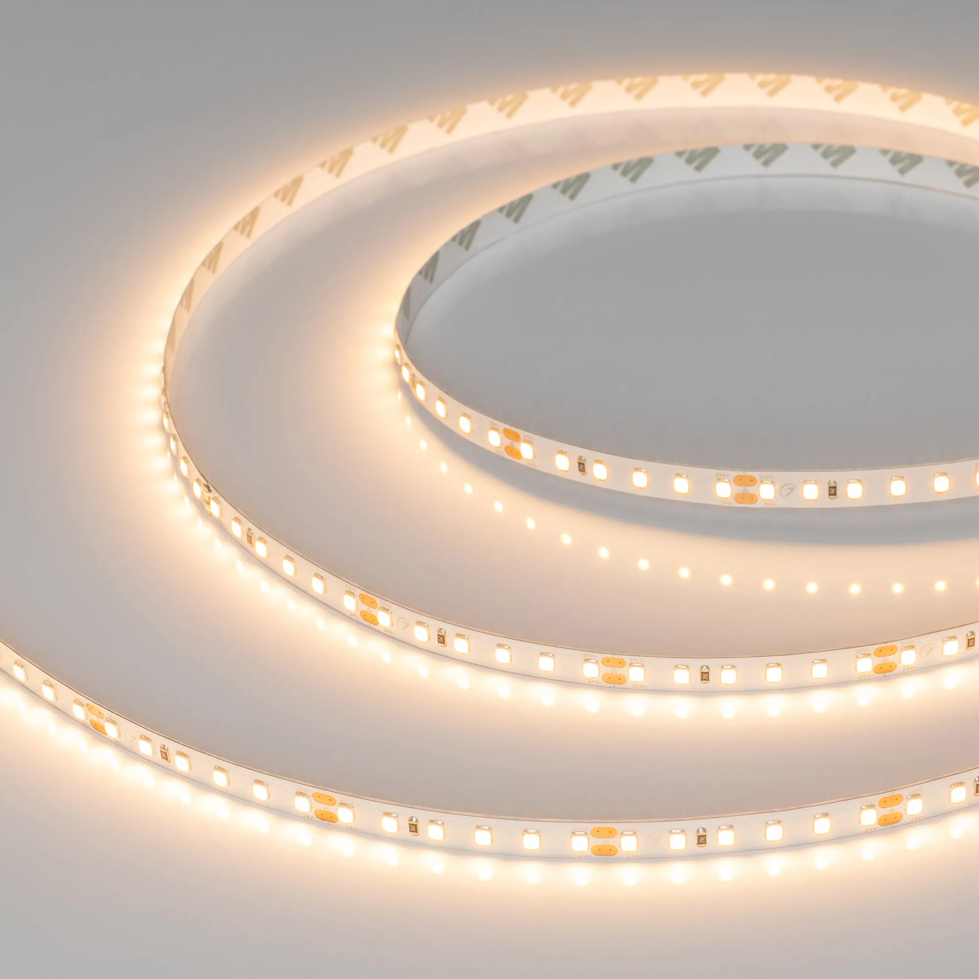 Лента светодиодная UL-A120-8mm 24V Warm2700 (14.4 W/m, IP20, 5m) (Arlight, 7 лет) - изображение товара