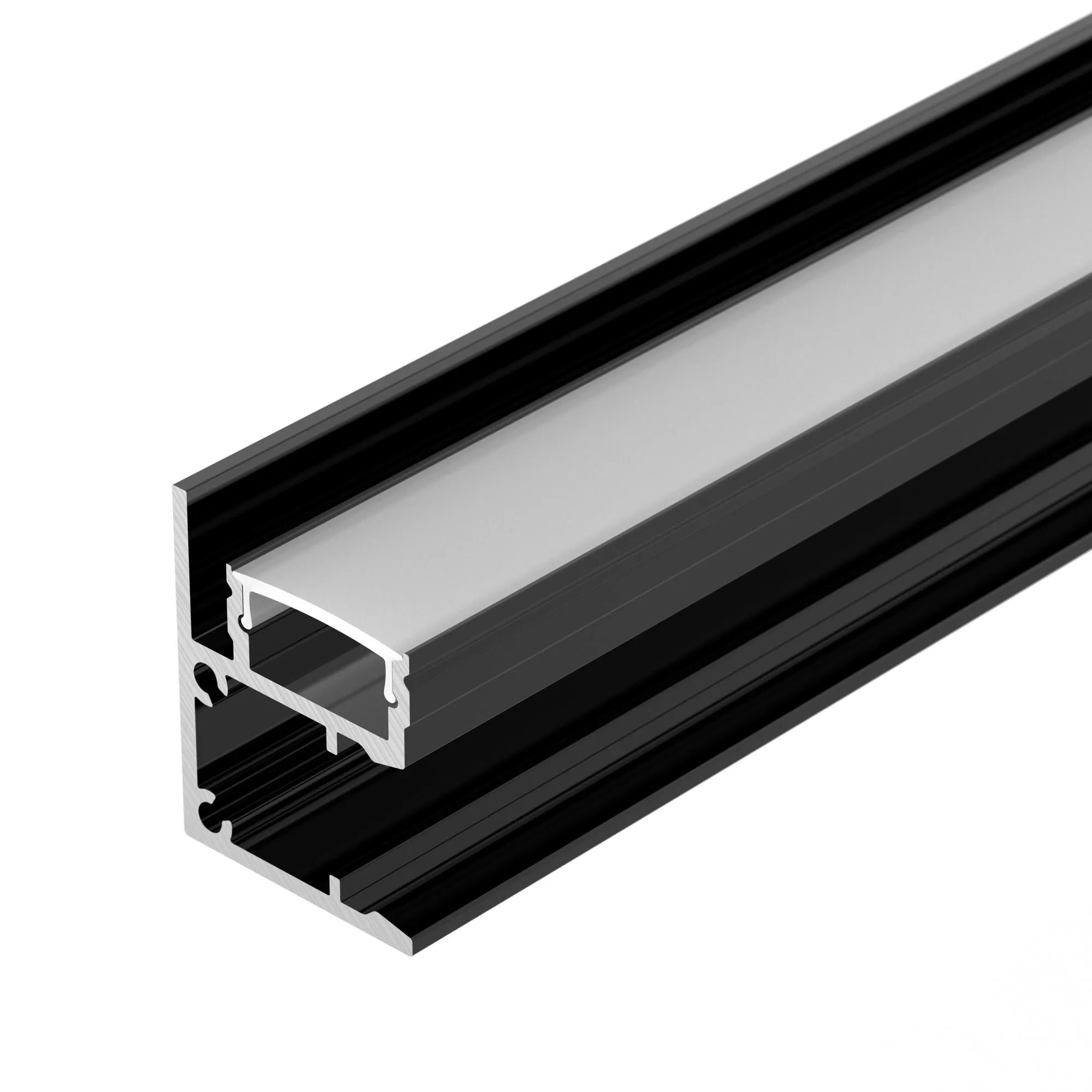 Профиль WALL-2228-2000 ANOD BLACK (Arlight, Алюминий) - изображение товара