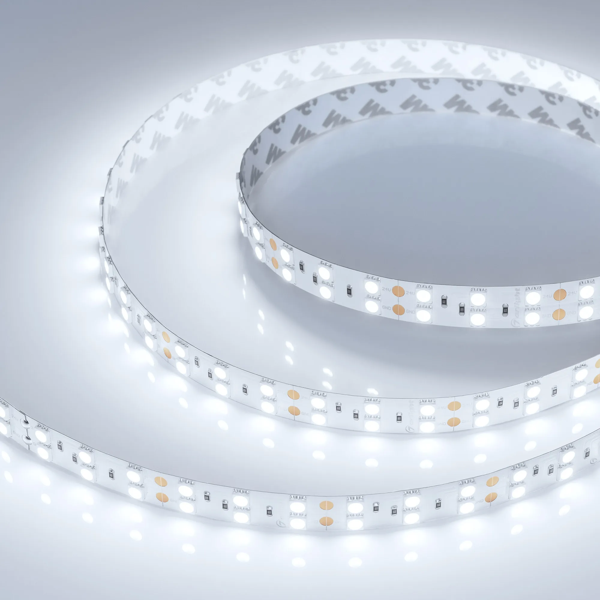 Лента светодиодная RT-B120-15mm 24V White6000 (28.8 W/m, IP20, 5060, 5m) (Arlight, -) - изображение товара