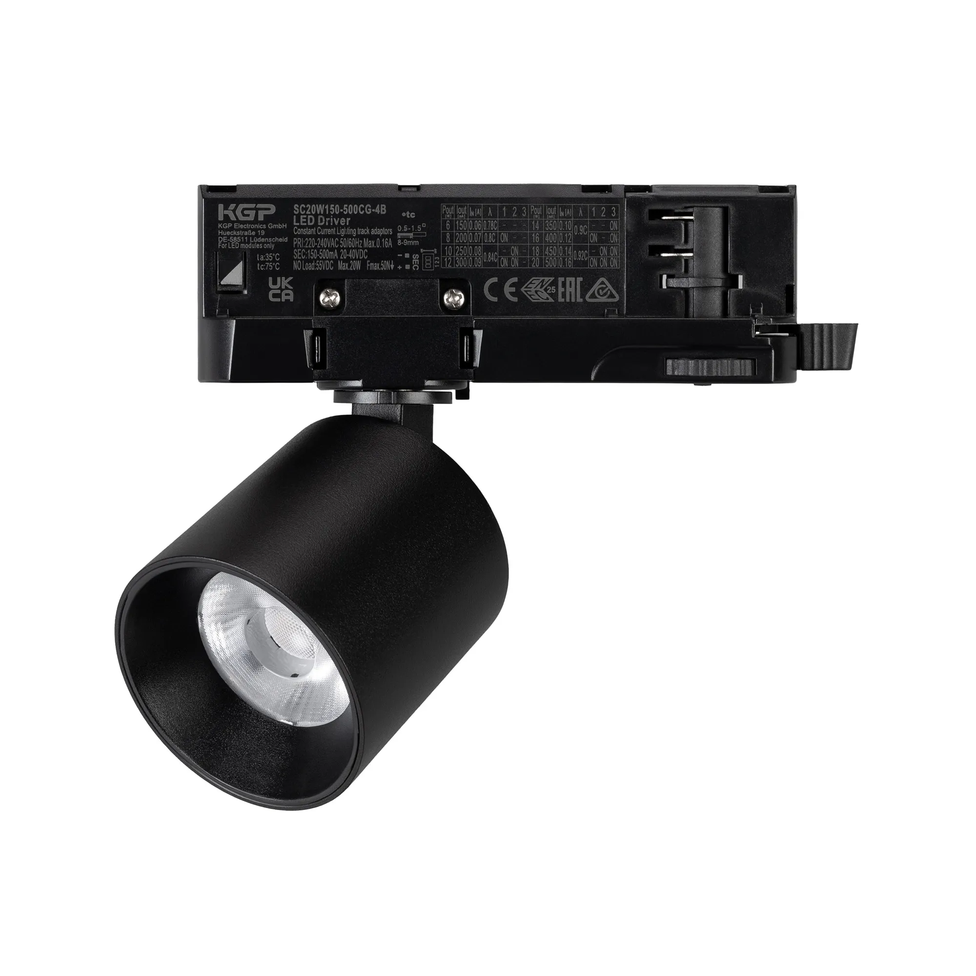 Светильник LGD-DYKE-4TR-R60-8W Day4000 (BK, 20 deg, 230V) (Arlight, IP20 Металл, 5 лет)