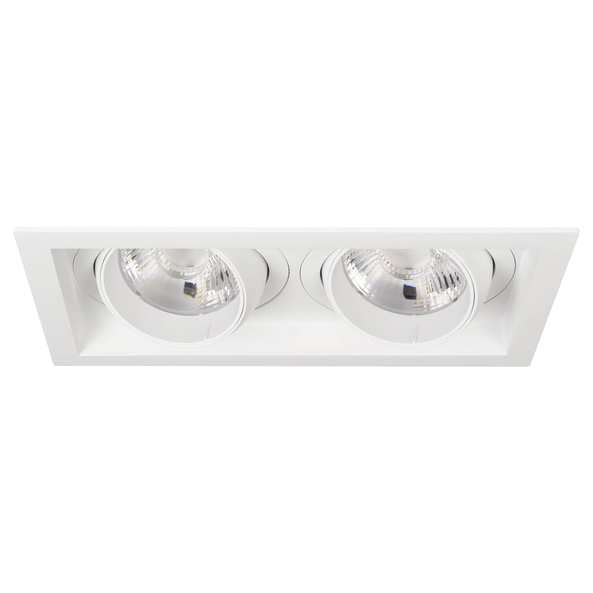 Светильник MS-VORTEX-BUILT-S250x140-2x30W Day4000 (WH-WH, 17 deg, 230V) (Arlight, IP20 Металл, 5 лет)