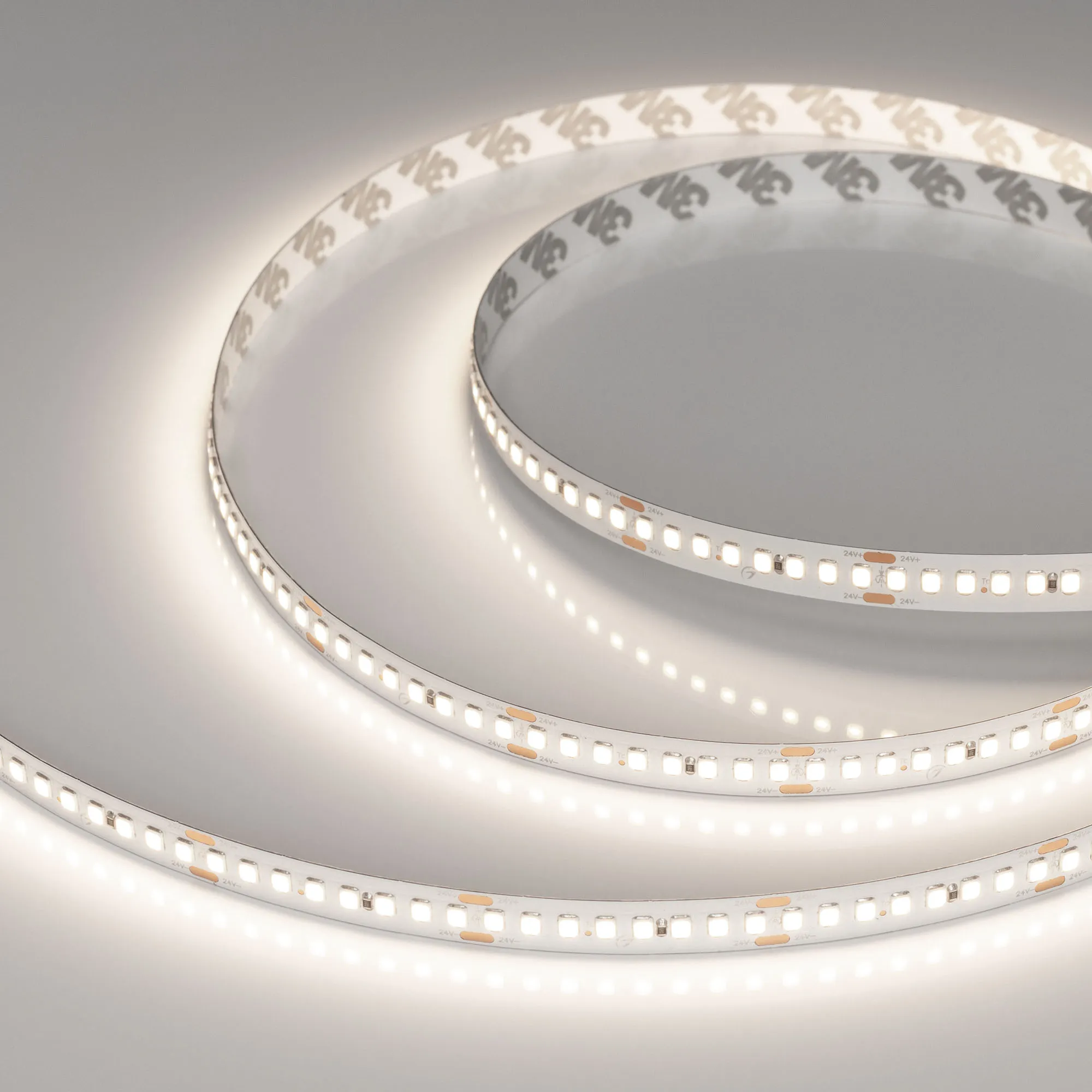 Лента светодиодная RT-A192-10mm 24V Day4000 (17.6 W/m, IP20, 2835, 5m) (Arlight, высок.эфф.150 лм/Вт)