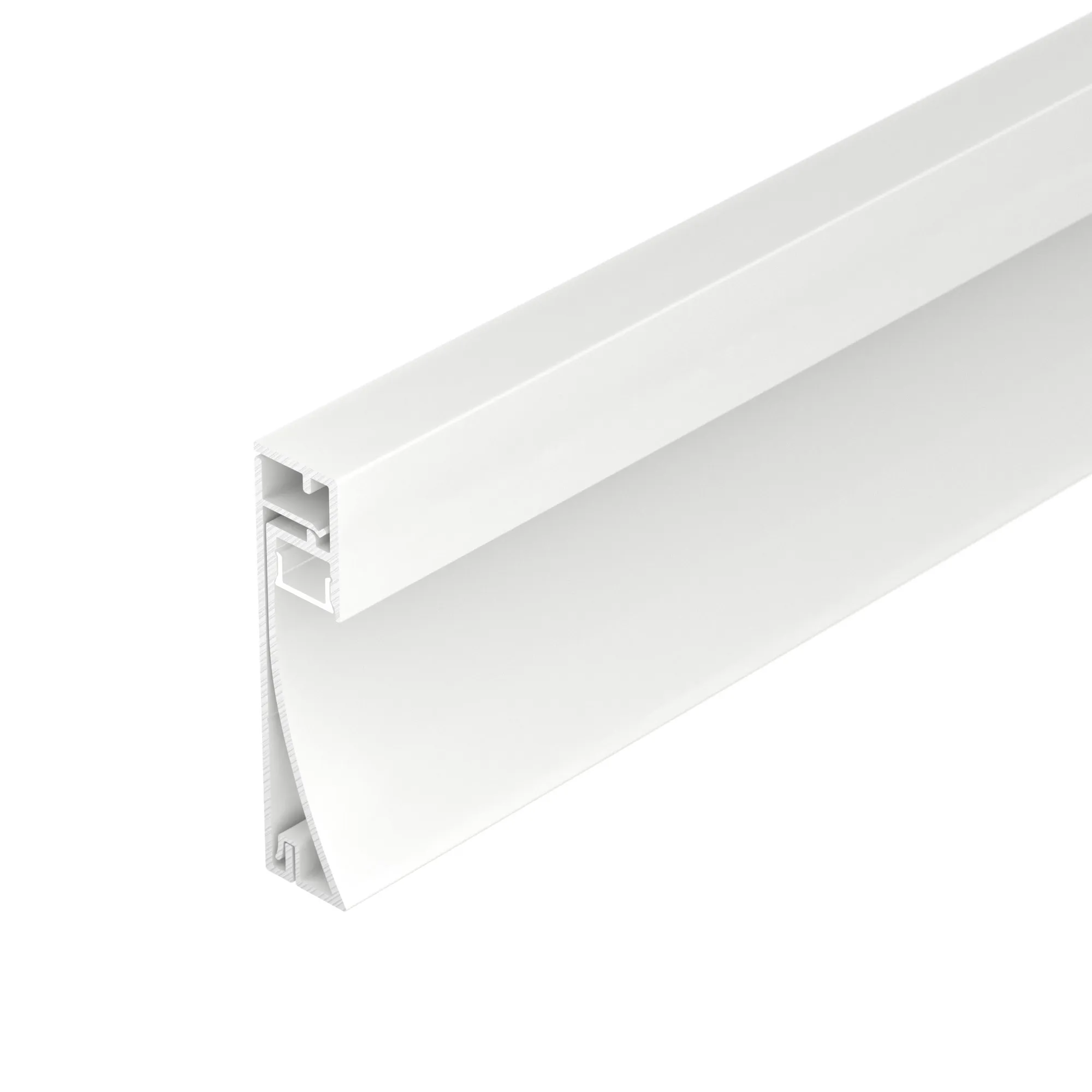 Профиль PLINTUS-H54-2000 WHITE (Arlight, Алюминий) - изображение товара