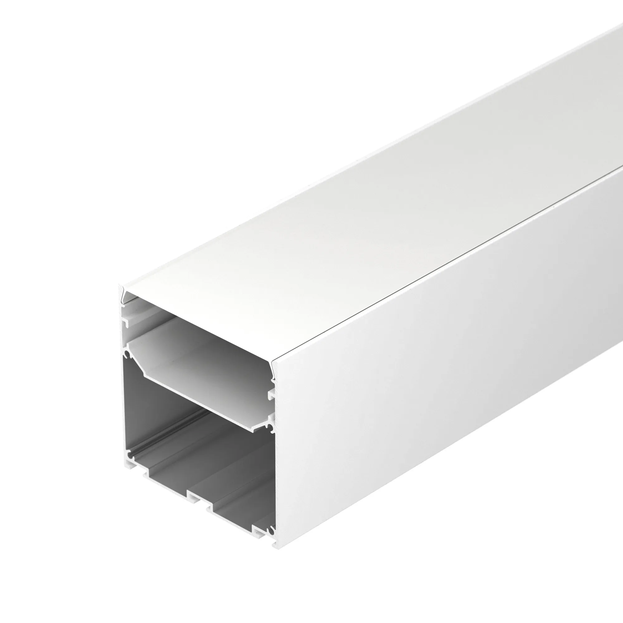 Профиль LINE-S-7575-2500 WHITE (Arlight, Алюминий) - изображение товара