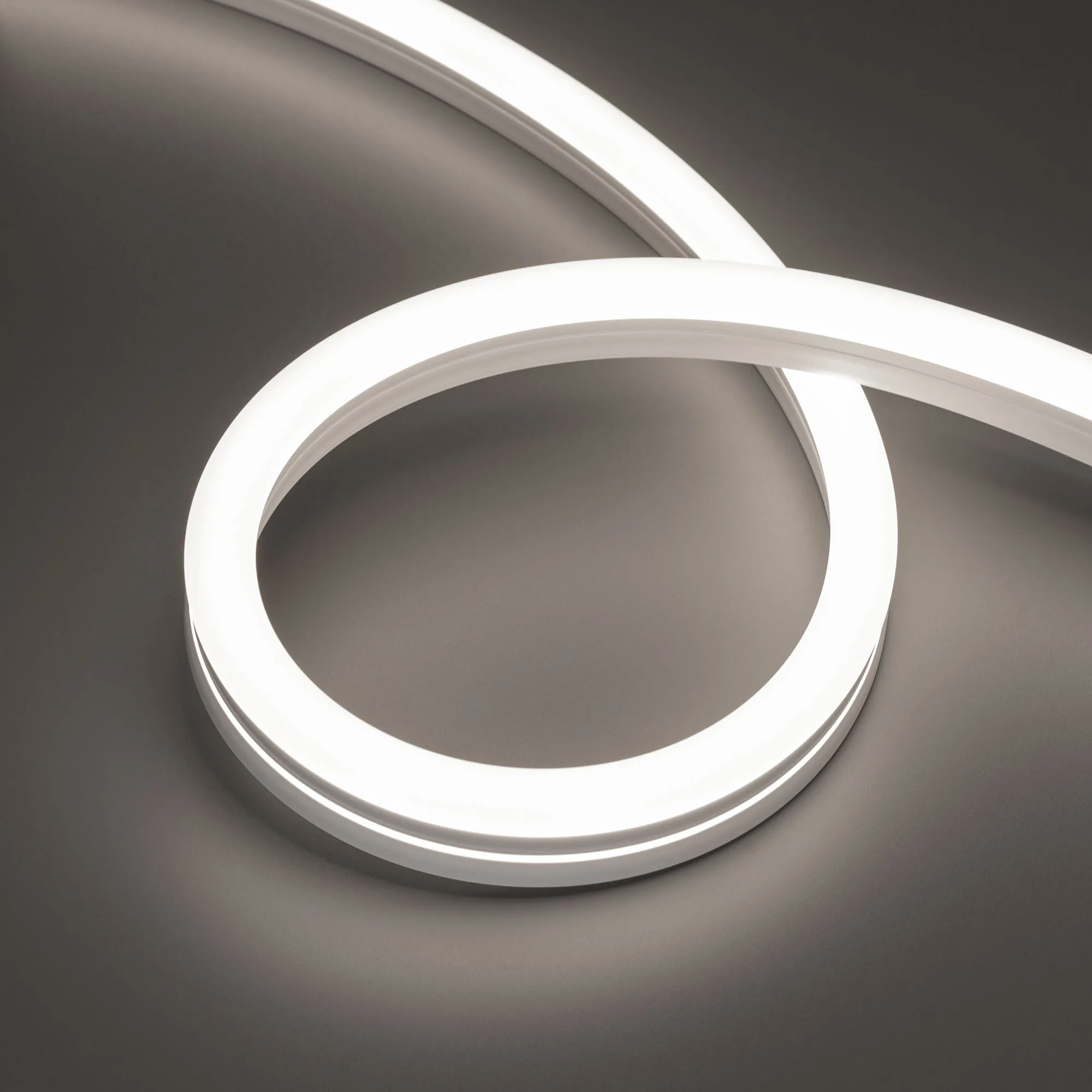 Лента светодиодная герметичная MOONLIGHT-SIDE-A140-12x24mm 24V Day5000 (9.6 W/m, IP68, 5m, wire x2) (Arlight, Вывод прямой, 3 года) - изображение товара