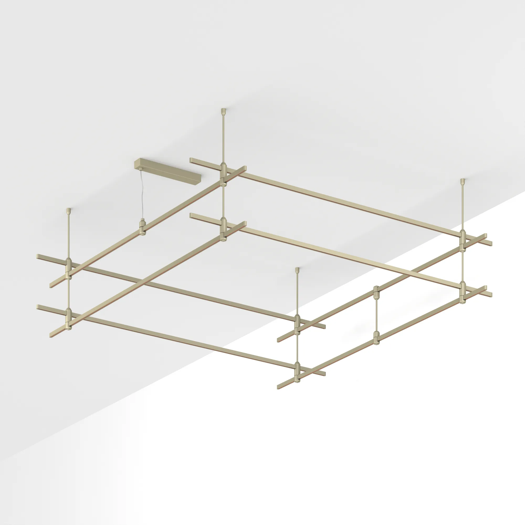 Трек ART-APRIORI-QUADRAT-2-ROD-400-2000x2000 (OG) (Arlight, IP20 Металл, 3 года)