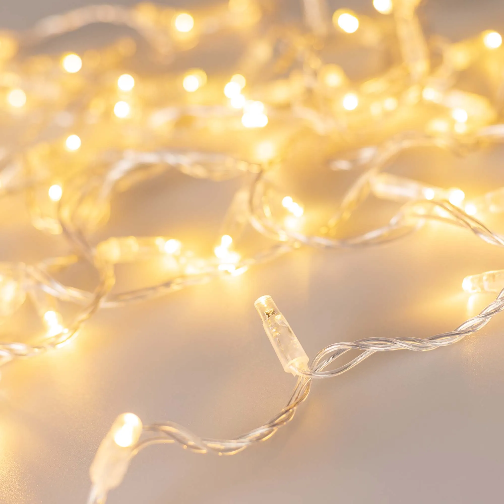 Светодиодная гирлянда ARD-STRING-CLASSIC-10000-CLEAR-100LED-FLASH Warm/Warm (230V, 7W) (Ardecoled, IP65) - изображение товара