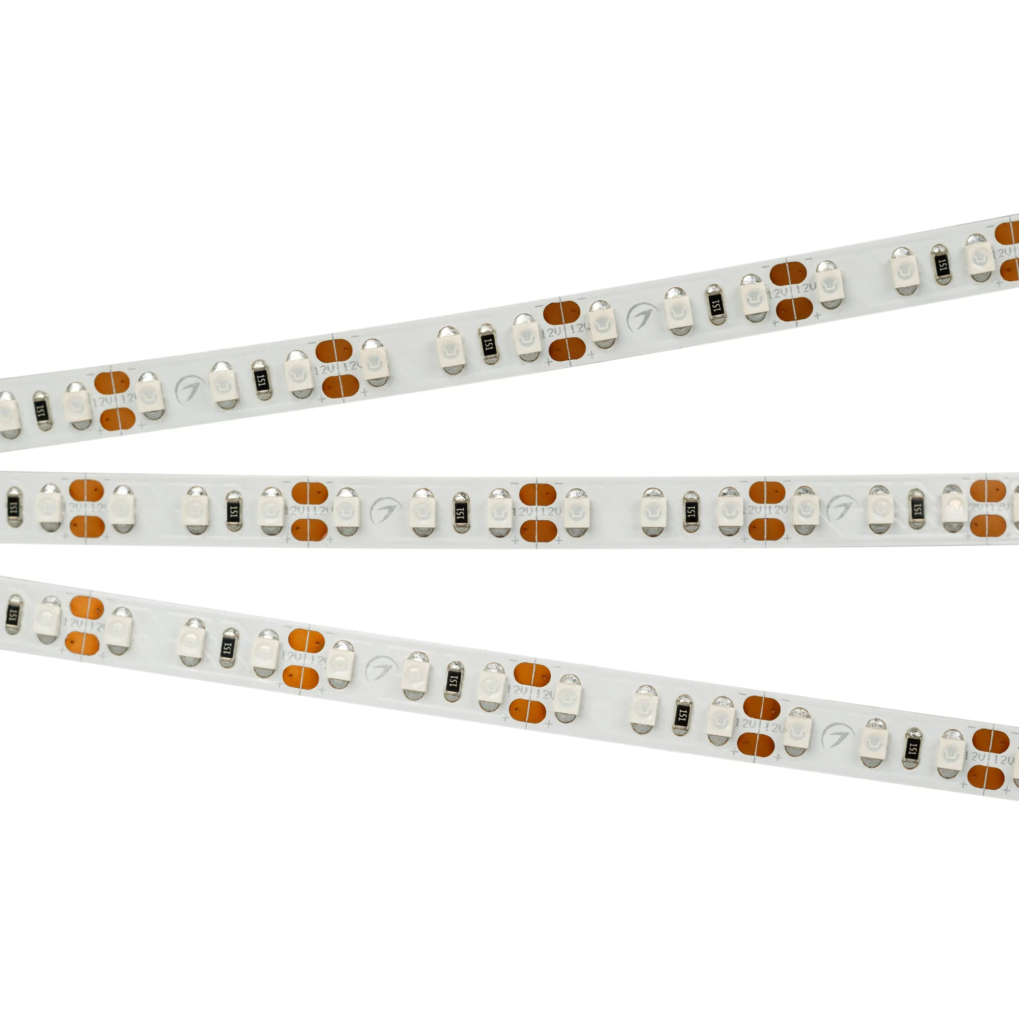 Лента светодиодная RT 2-5000 12V Blue 2x (3528, 600 LED, LUX) (Arlight, 9.6 Вт/м, IP20)