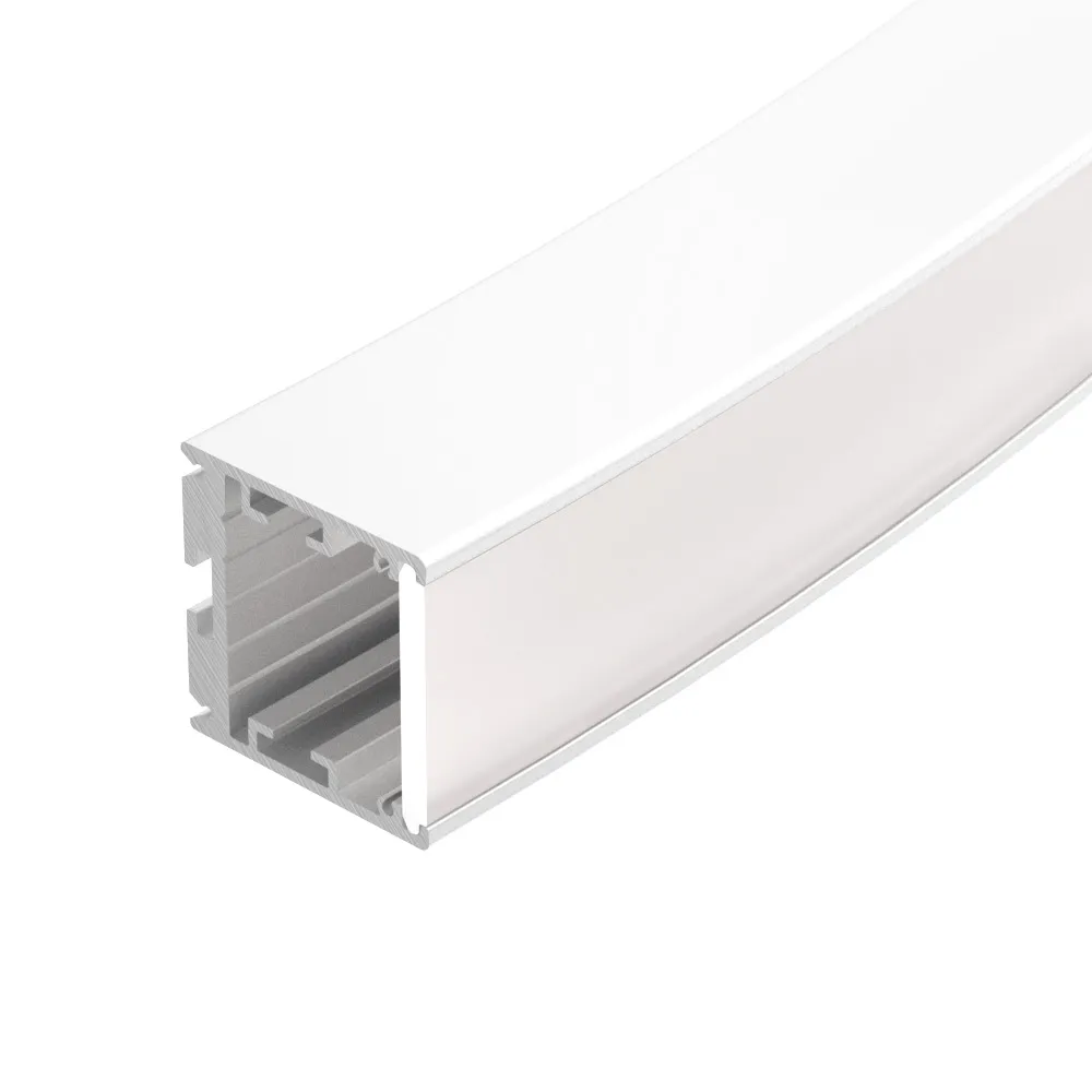 Профиль SL-ARC-3535-D1500-W90 WHITE (1180мм, дуга 1 из 4) (Arlight, Алюминий) - изображение товара