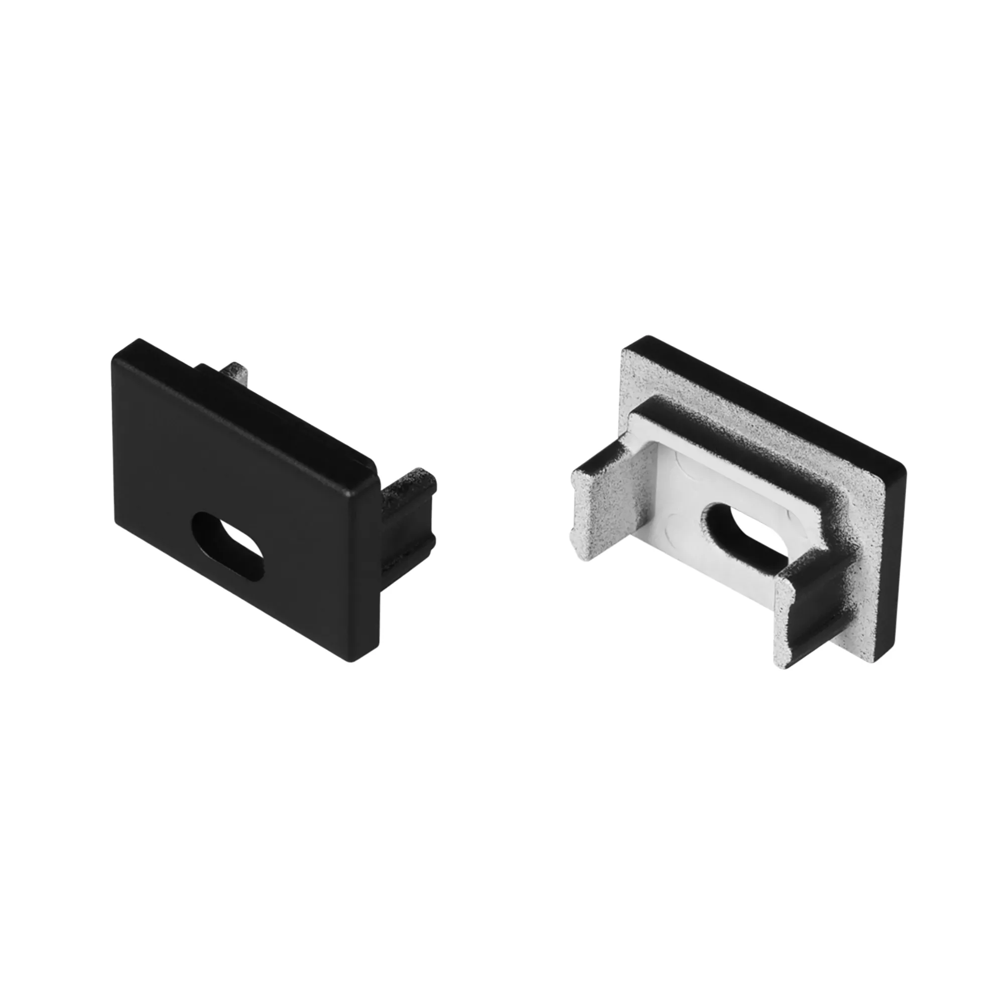 Заглушка SL-SLIM15-H10 BLACK с отверстием (Arlight, Пластик) - изображение товара