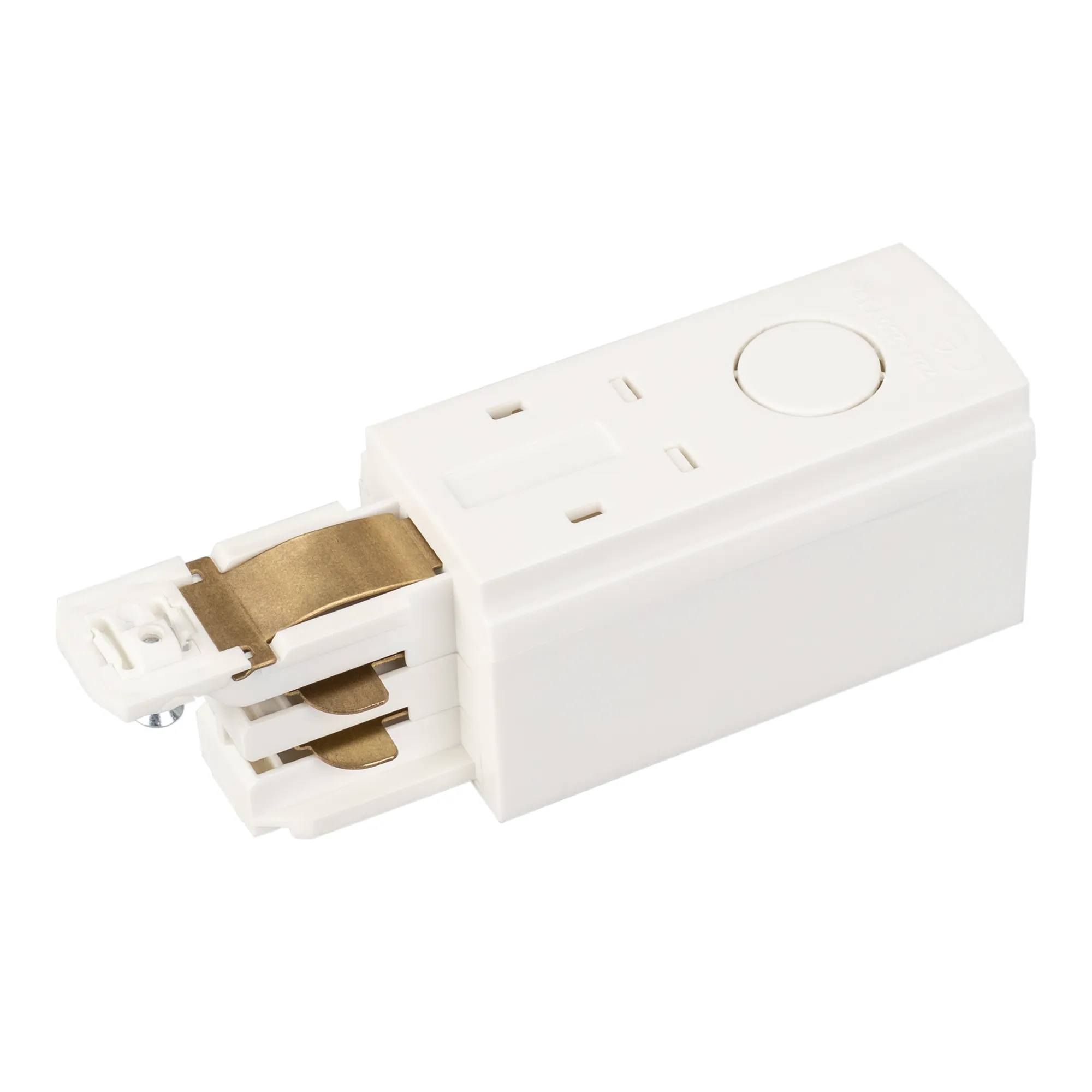 Коннектор питания LGD-4TR-CON-POWER-L-WH (D) (Arlight, IP20 Пластик, 3 года) - изображение товара