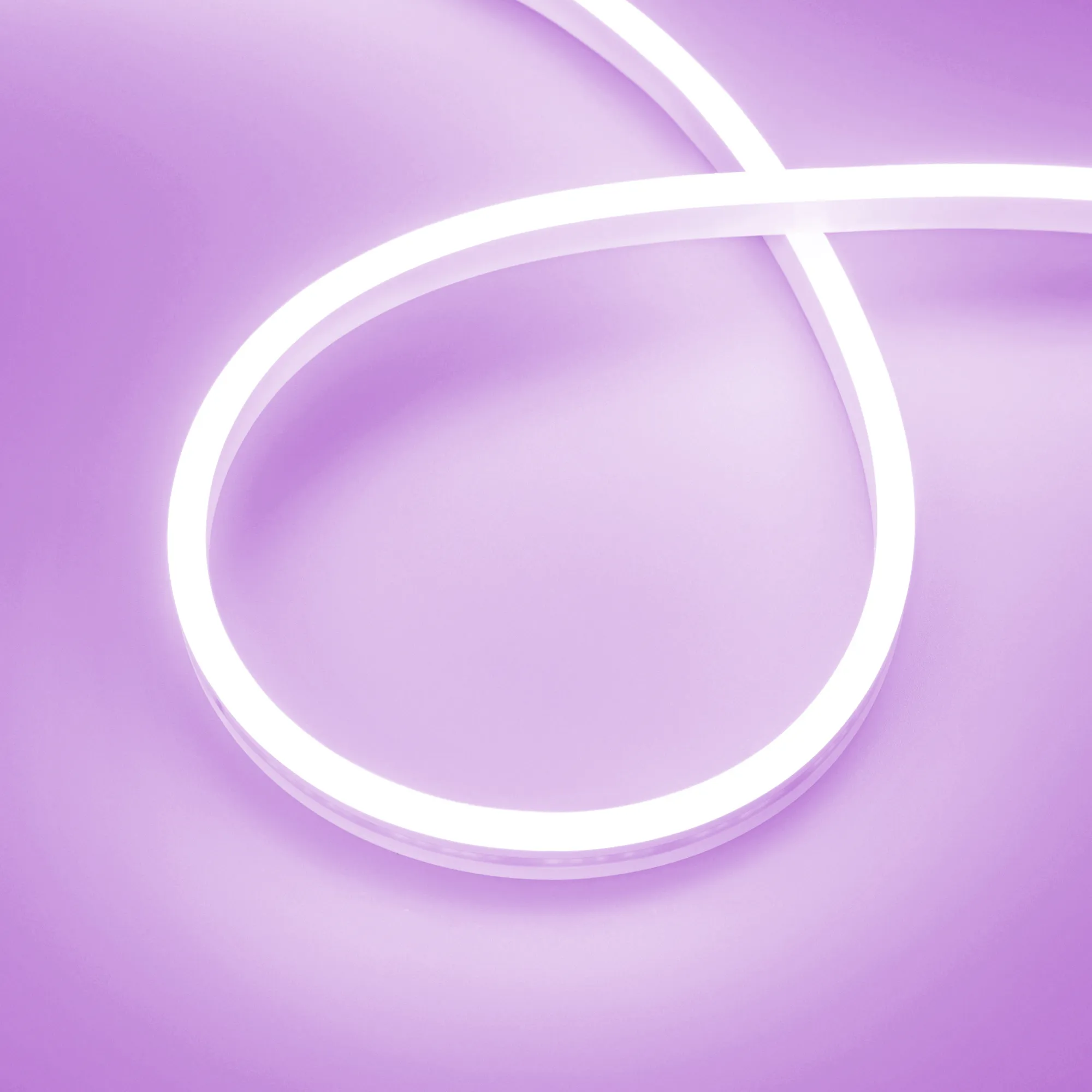 Лента светодиодная герметичная AURORA-PS-A120-12x6mm 24V Purple (10 W/m, IP65, 2835, 5m) (Arlight, Силикон) - изображение товара