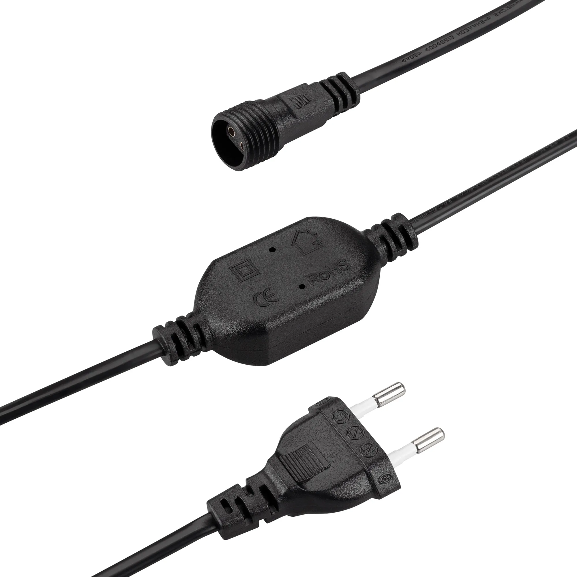 Шнур питания ARD-ICICLE-CLASSIC-1.5M Black (230V, 1.6A) (Ardecoled, -) - изображение товара