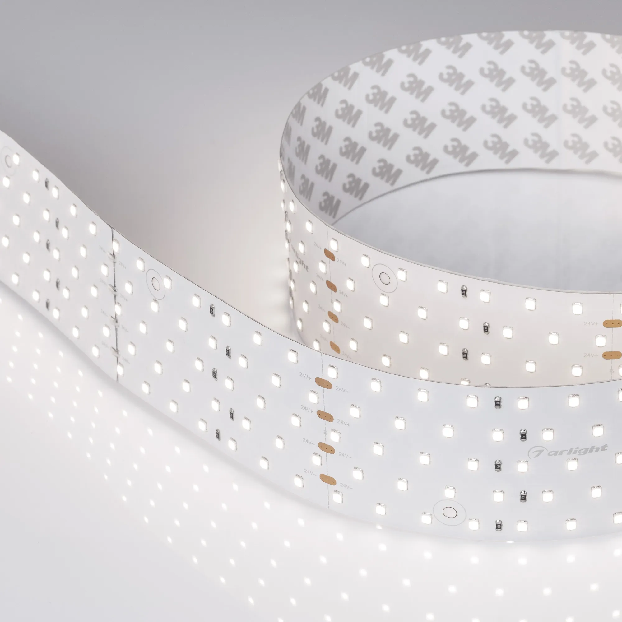 Лента светодиодная RT-A350-58mm 24V Day4000 (36 W/m, IP20, 2835, 2.5m) (Arlight, Открытый)