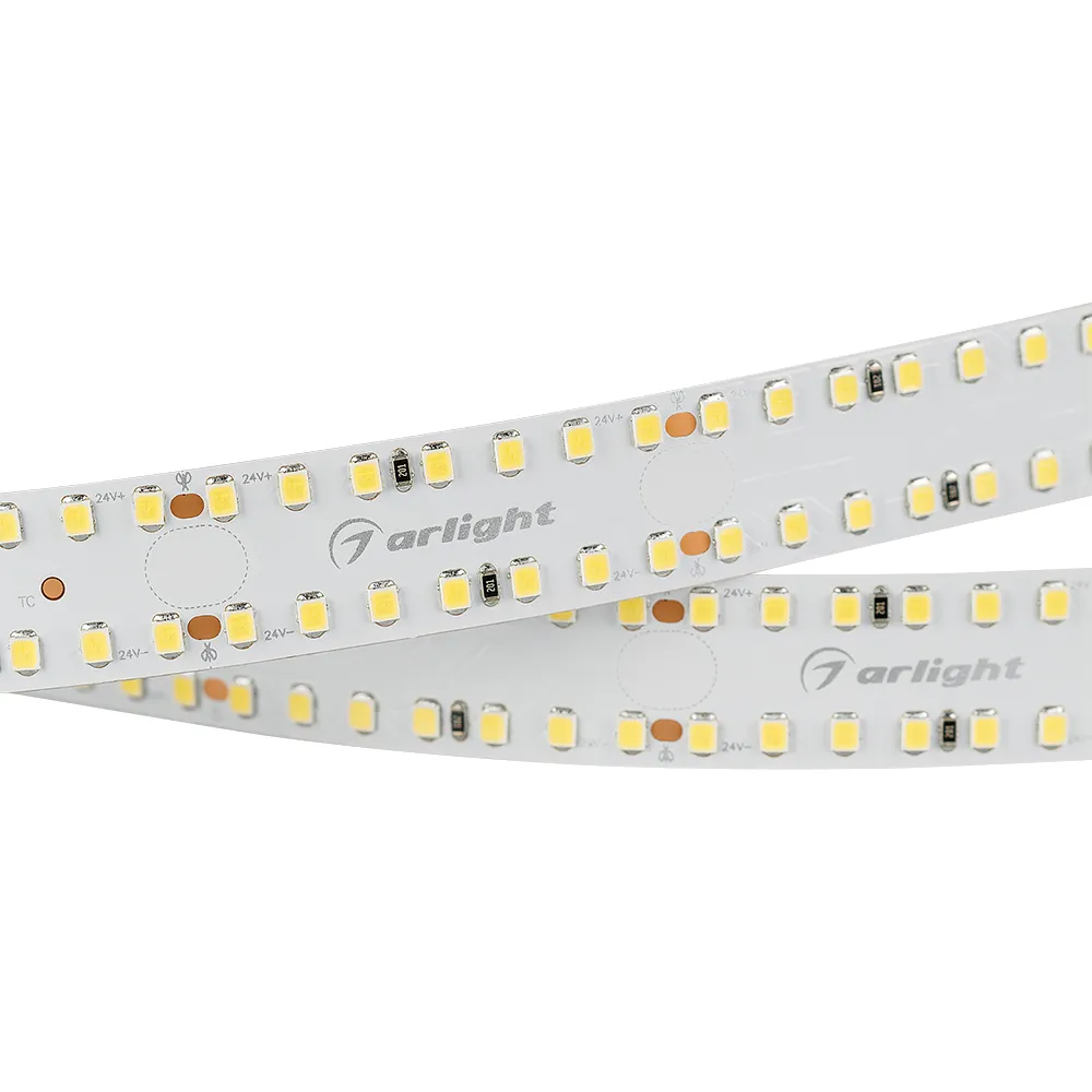Лента светодиодная S2-2500 24V Warm 2700K 20mm (2835, 280 LED/m, LUX) (Arlight, 20 Вт/м, IP20)