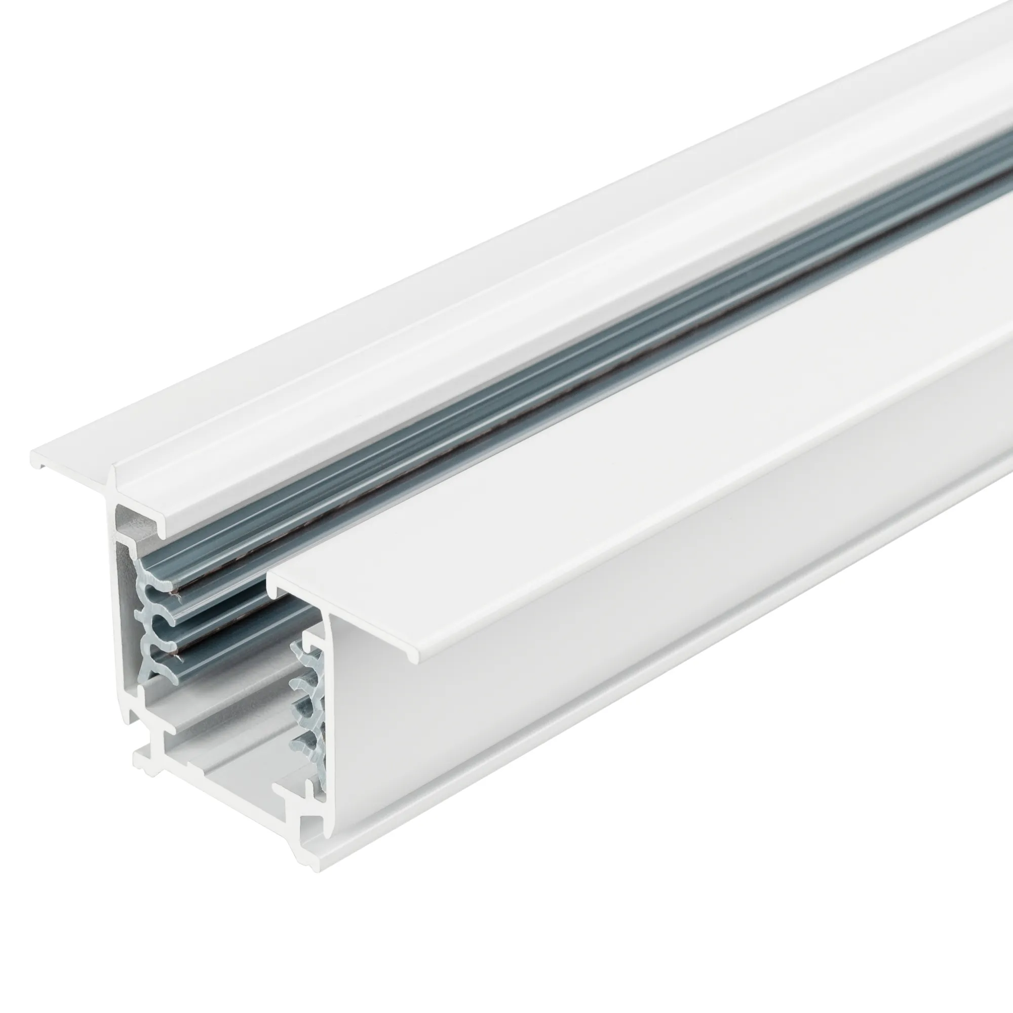 Трек встраиваемый LGD-4TR-TRACK-F-2000-WH-M (C) (Arlight, IP20 Металл, 3 года) - изображение товара