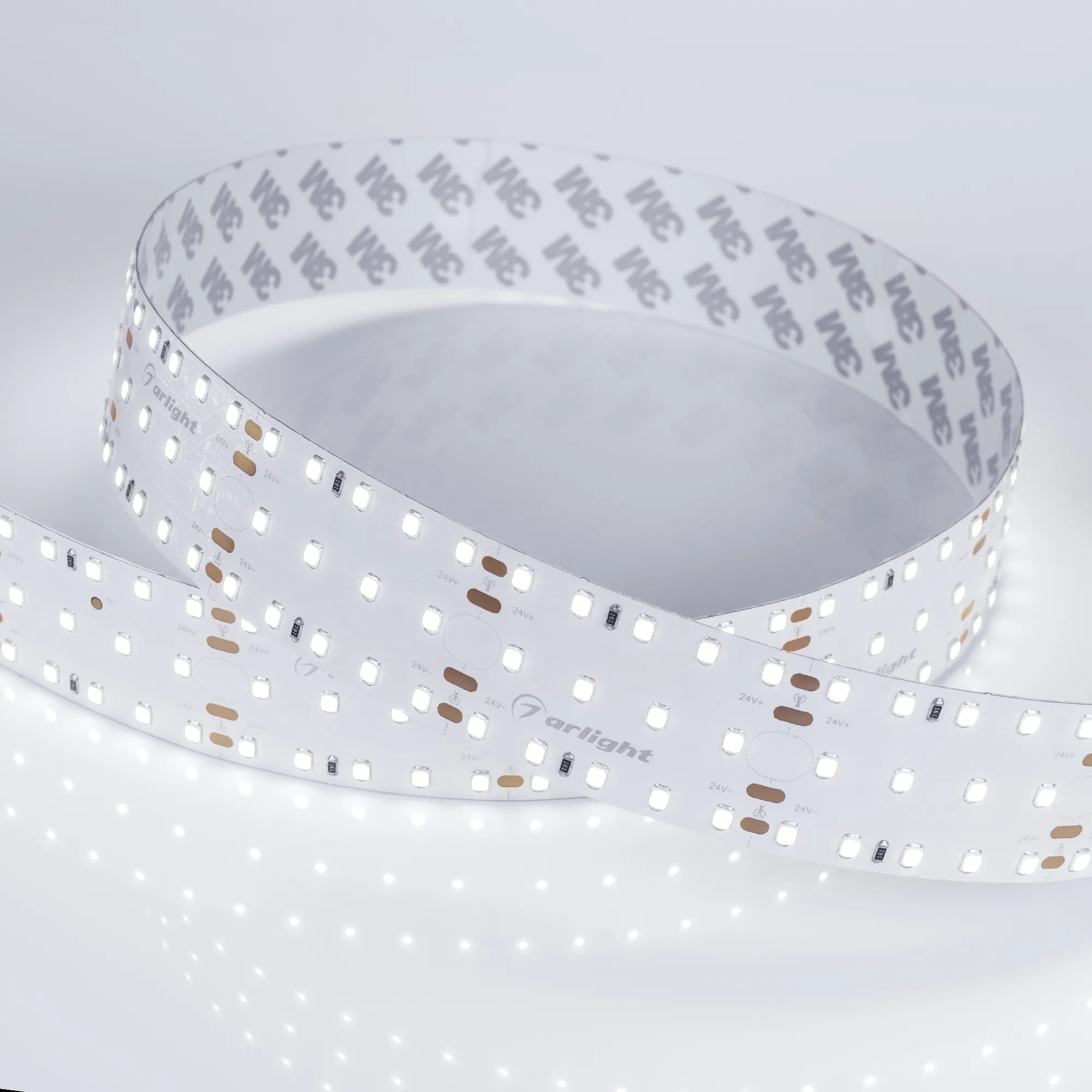 Лента светодиодная S2-A280-34mm 24V White6000 (25 W/m, IP20, 2835, 2.5m) (Arlight, 25 Вт/м, IP20) - изображение товара