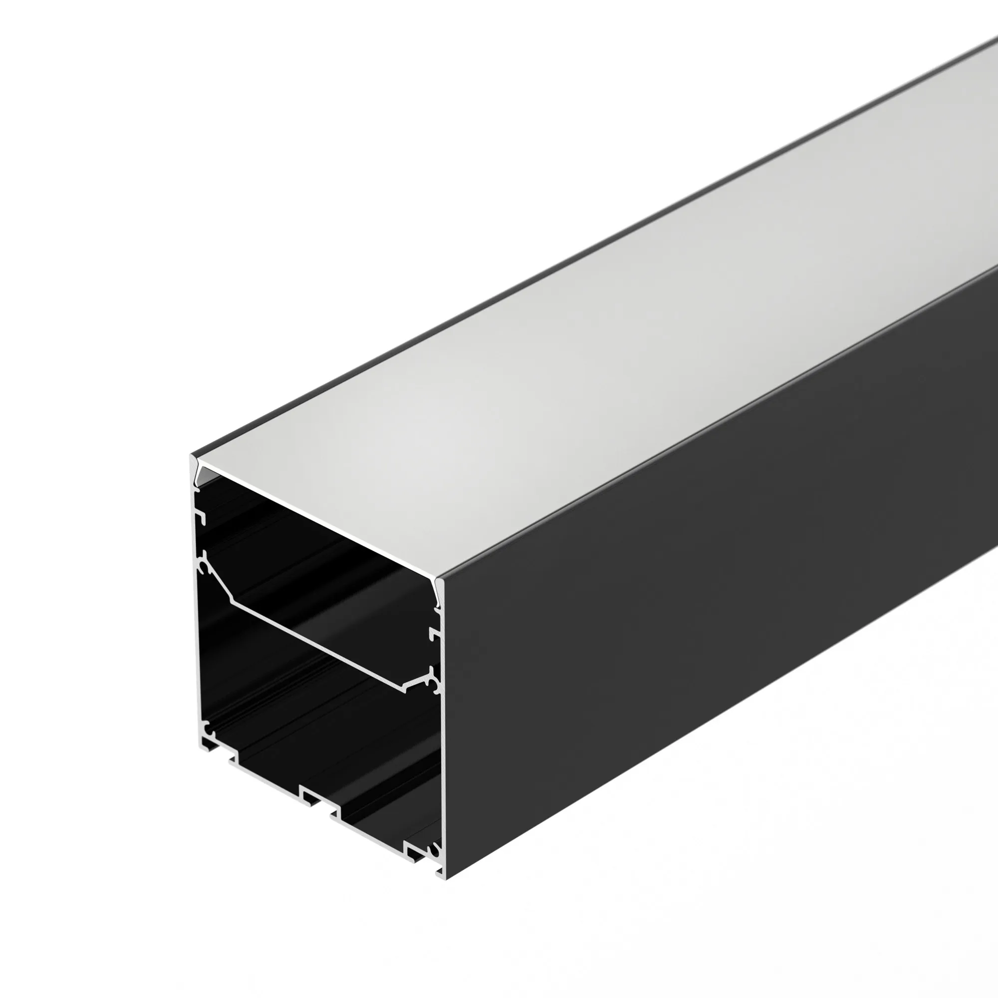 Профиль LINE-S-7575-3000 BLACK (Arlight, Алюминий) - изображение товара