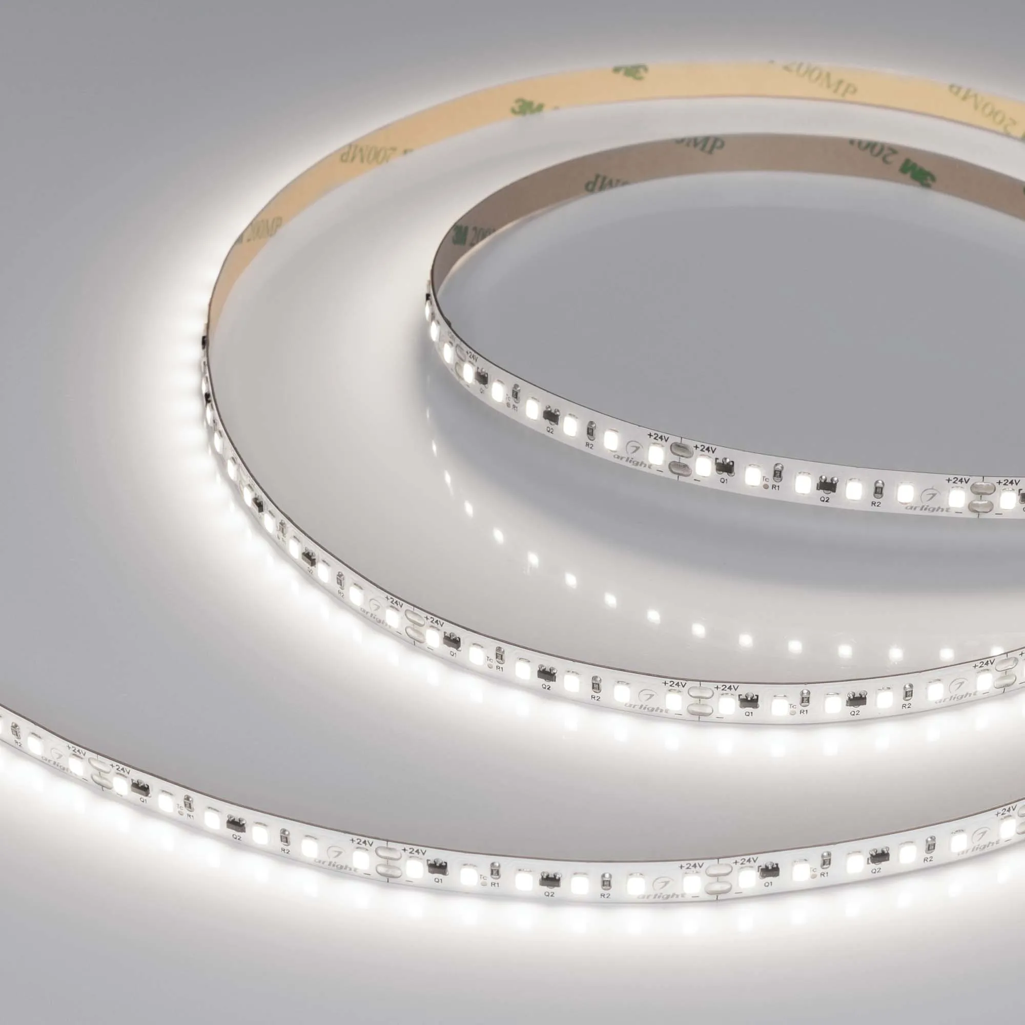Лента светодиодная IC-A120-8mm 24V White6000 (9.6 W/m, IP20, 2835, 10m) (Arlight, стабилизированная) - изображение товара