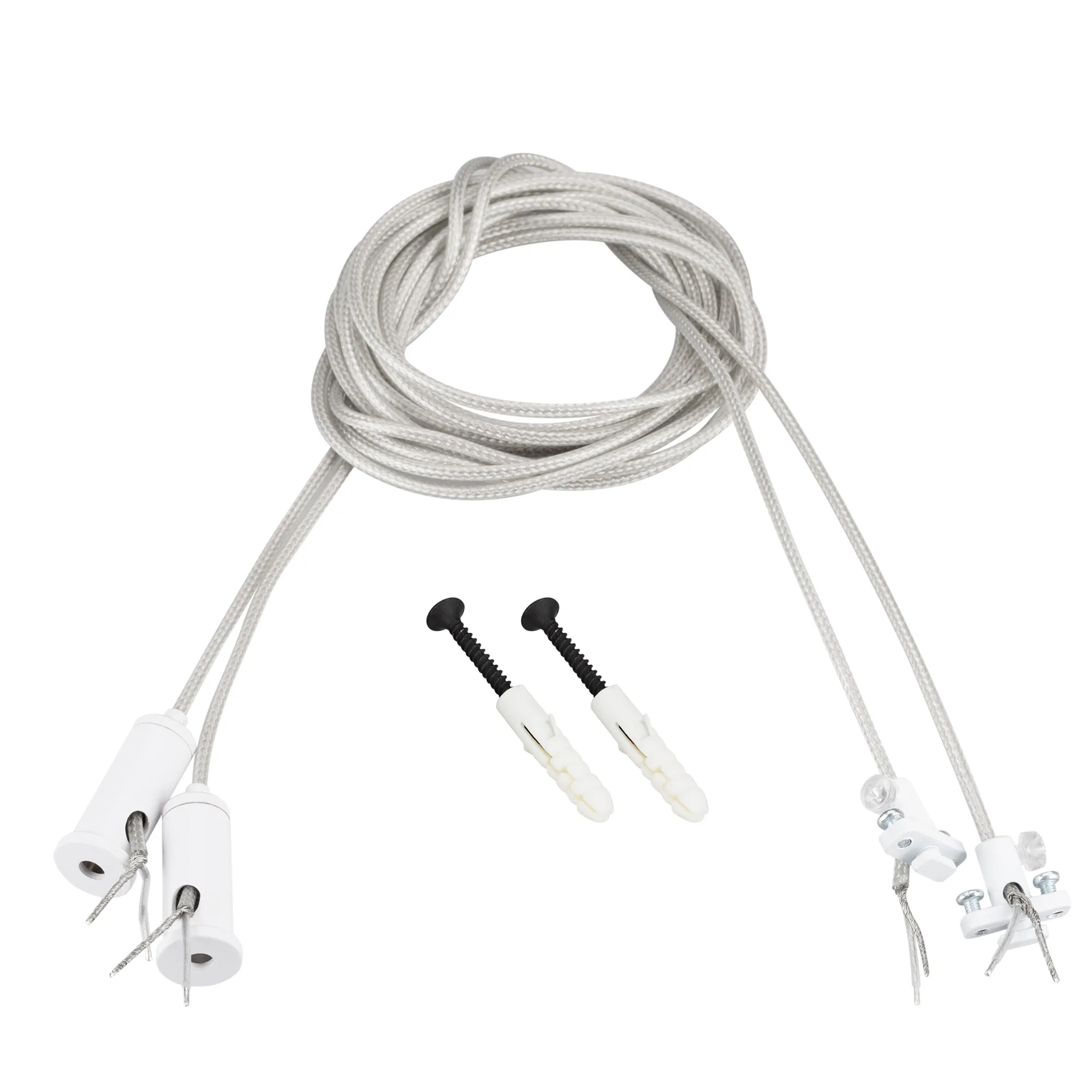 Подвес токопроводящий ARL-SL-LINE 2x2m Set WHITE (Arlight, провод 2x0.5) - изображение товара