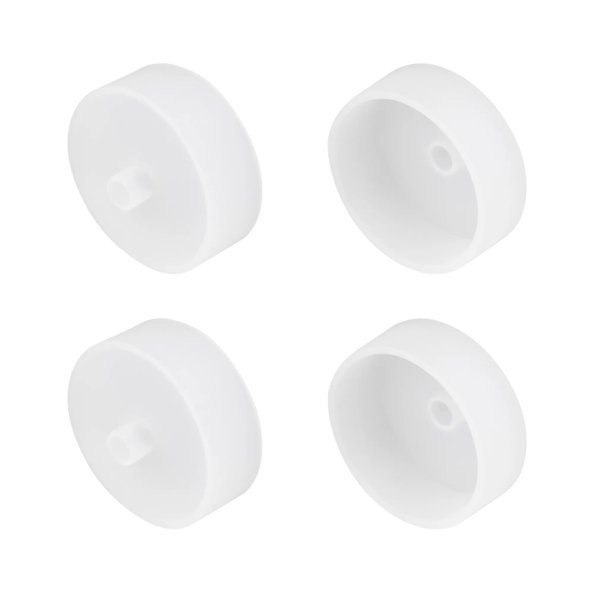 Заглушка WPH-FLEX-D40-360deg WHITE с отверстием (Arlight, Силикон) - изображение товара