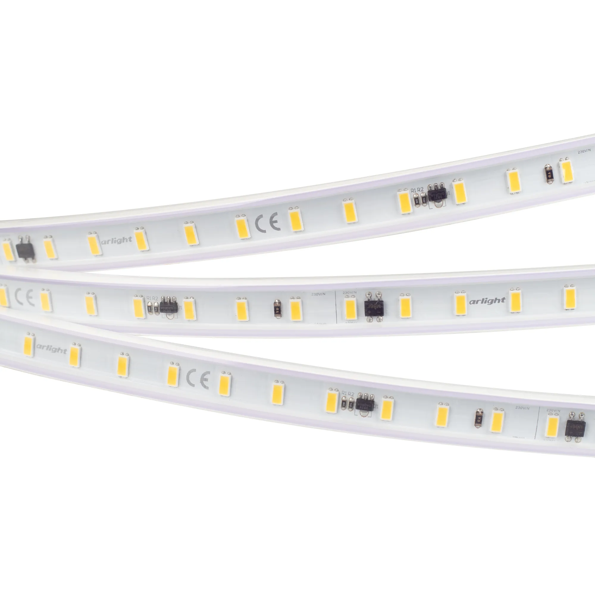 Лента светодиодная ARL-50000PV-5630-72-230V Cool10000 (15mm, 14W/m, IP65) (Arlight, 14 Вт/м, IP65)
